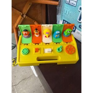 Playskool Poppin Pals Sesame Street Ernie Bert Cookie Monster Elmo Big Bird Toy